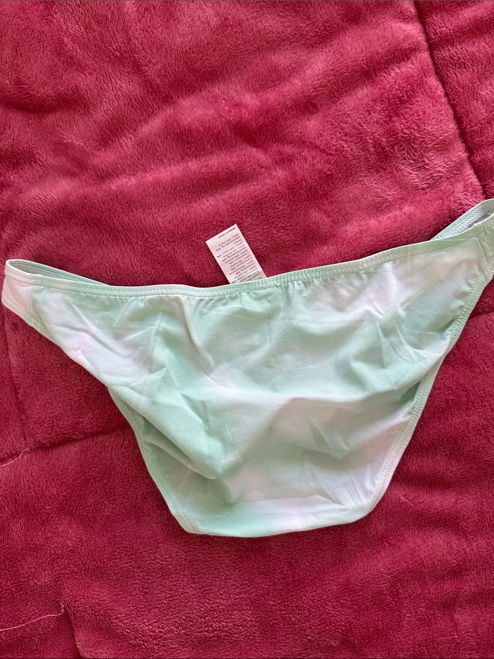 Mint Green Men's Bikini Briefs